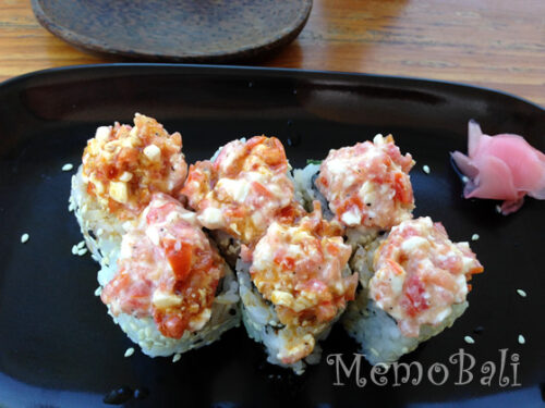 バリ島「SUSHERIA FUSION SUSHI & DRINKS（スシェリア）」Memo Bali