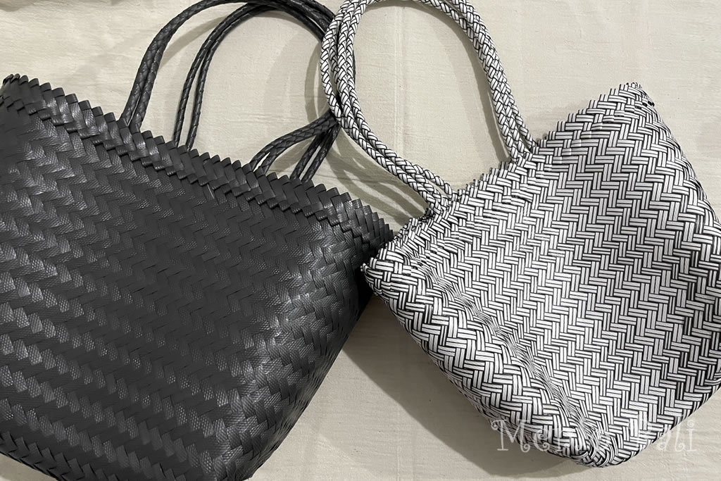 バリ島「Tas Pasar Anyaman（プラスチック織パサールバッグ）」Memo Bali