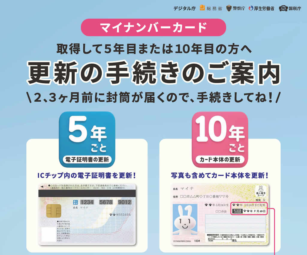 マイナンバー更新