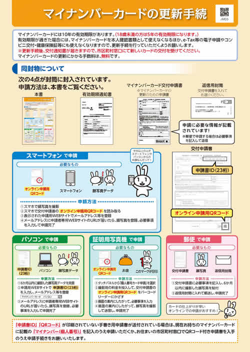 マイナンバー更新