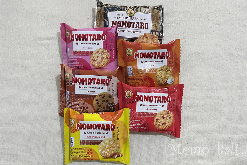 バリ島「MOMOTARO（モモタロウクッキー）」Memo Bali