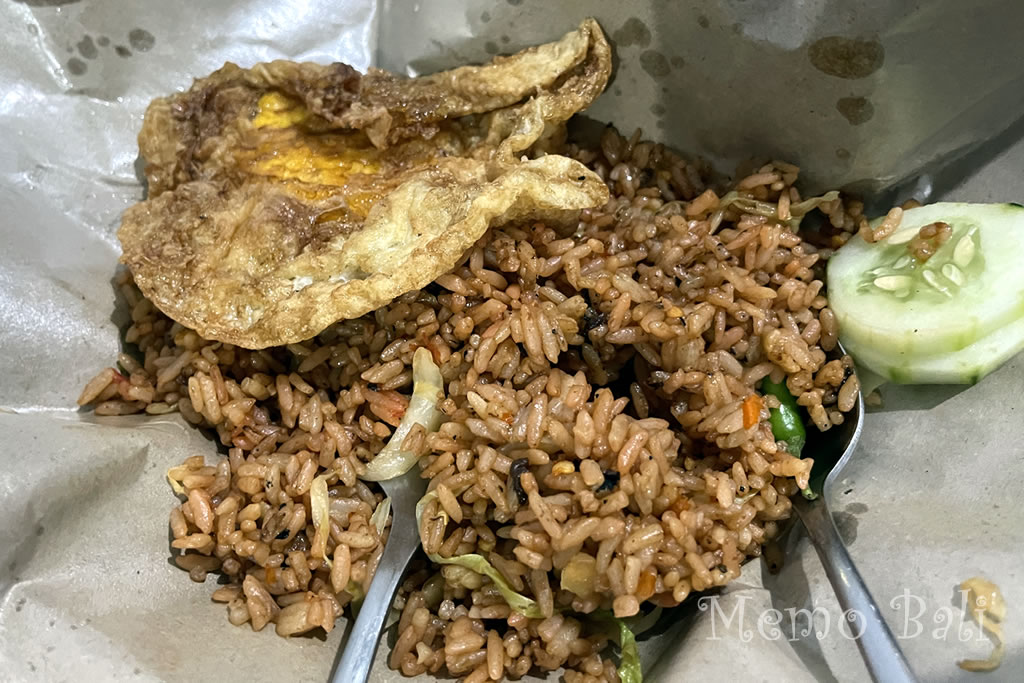 バリ島「NasiGoreng（ナシゴレン）」Memo Bali