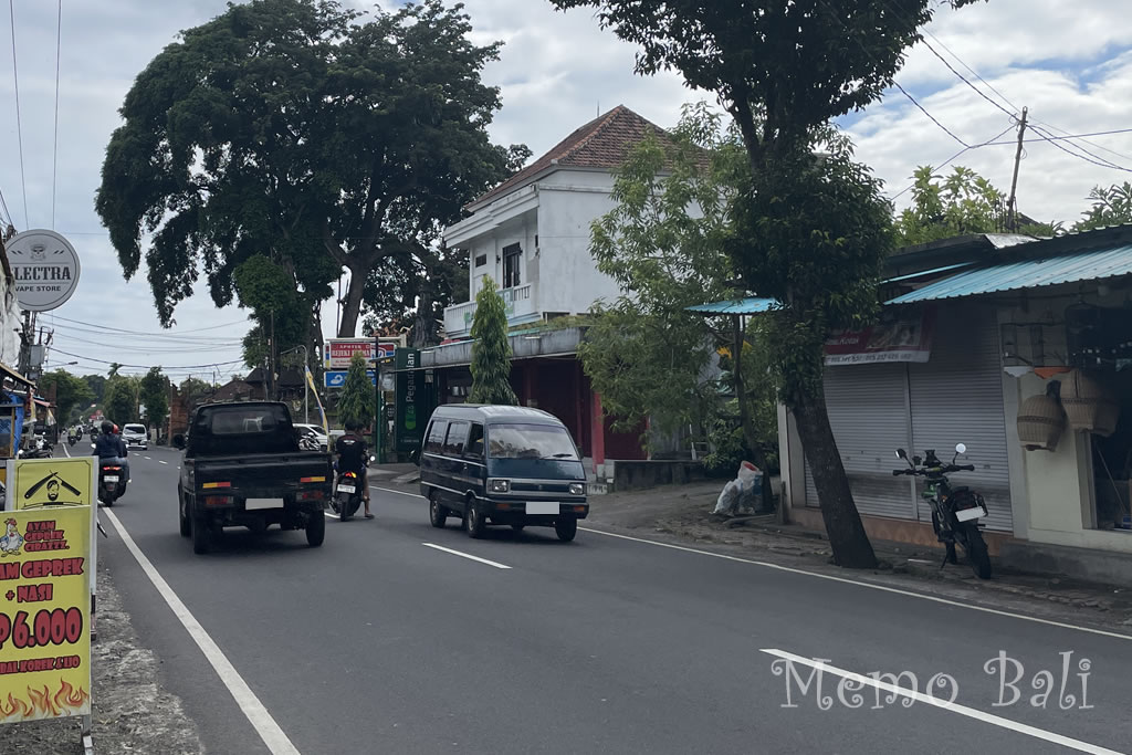 バリ島「Jalan（道）」Memo Bali